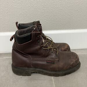 Red Wing Supersole 2.0 Mens 11 Red Steel Toe 6" Gore-Tex Boots Shoes